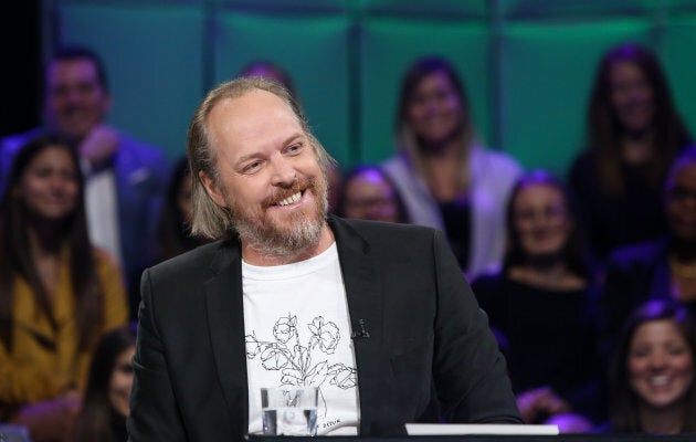 Fabien Cloutier le 30 septembre 2018, sur le plateau de «Tout le monde en parle».