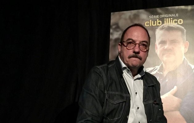 Denis Bernard au dévoillement de la programmation du Club illico.