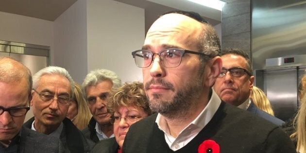 Lionel Perez, chef du parti Ensemble Montréal.