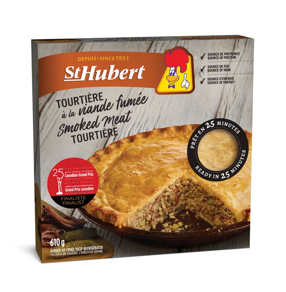 Tourtière à la viande fumée – St-Hubert