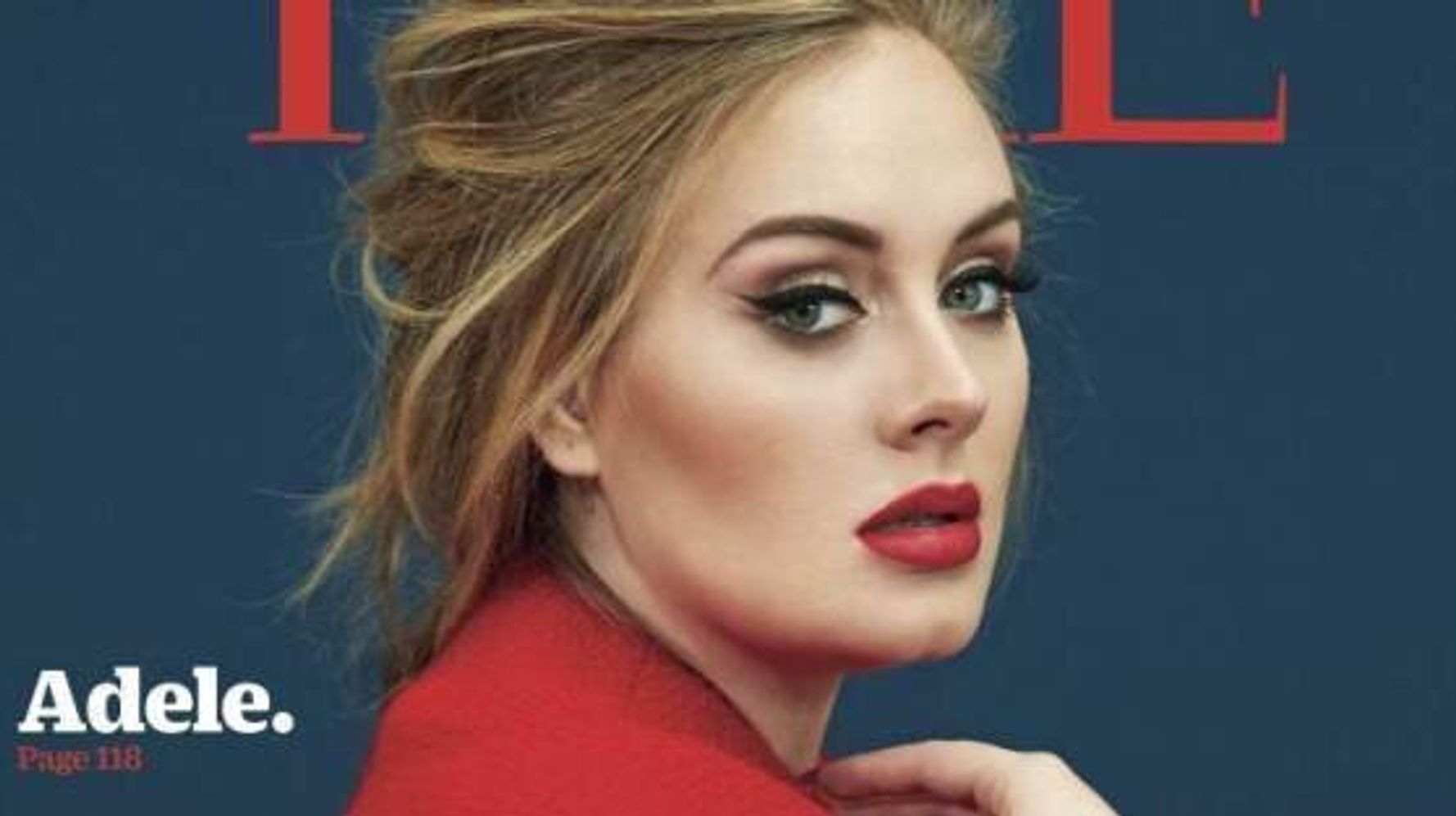 Adele Magnifique En Couverture Du Time Photo Huffpost Québec Vivre