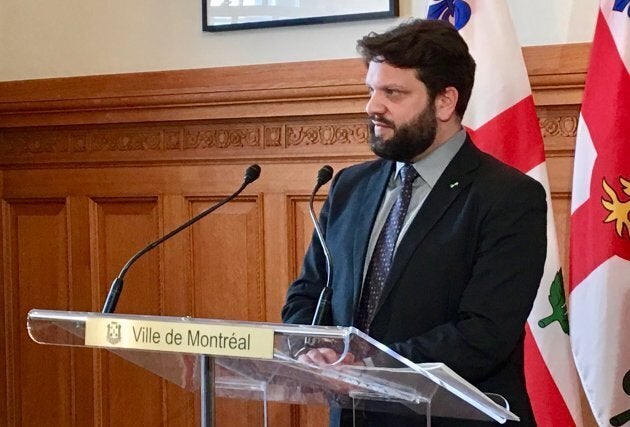 Éric Alan Caldwell, responsable du transport et de l'urbanisme à la Ville de Montréal.