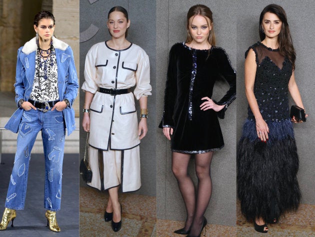 Karl Lagerfeld présentait sa nouvelle collection Croisière pour Chanel, à New York, mardi 4 décembre. Pour l'occasion, un parterre de célébrités avait tout spécialement fait le déplacement pour découvrir les créations du Kaiser de la mode, des créations inspirées de l'Égypte antique