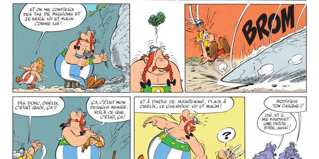 Les 5 albums Astérix qu'il faut avoir lus (selon un universitaire spécialisé) - En illustration, un extrait de