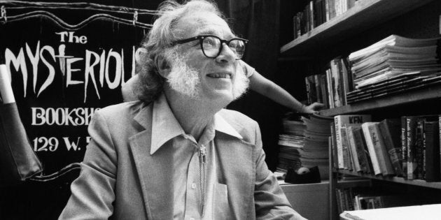 Isaac Asimov, deux mois après avoir publié ses prédictions pour 2019, en février 1984.