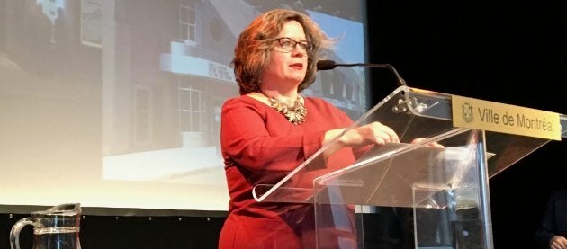 Christine Gosselin, responsable de la culture au sein de l'administration de Valérie Plante, à Montréal.