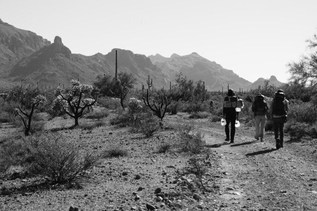 Conditions frontalières périlleuses. National Monument, Arizona