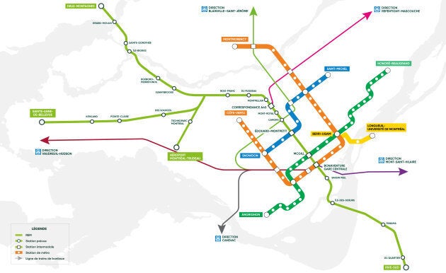 Le Réseau express métropolitain s'ajoutera bientôt à l'offre de transport en commun du Grand Montréal.