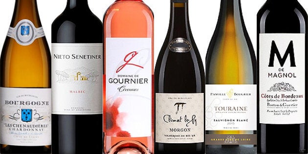 Les 6 vins recommandés cette semaine