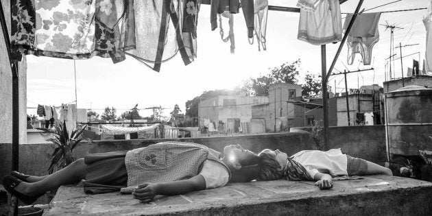 Une scène du film «Roma», qui vient d'être primé.