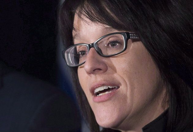 La ministre responsable des Relations canadienne et de la Francophonie canadienne, Sonia LeBel.