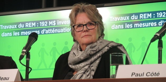 Chantal Rouleau, ministre déléguée aux Transports.