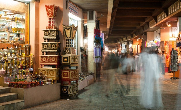 Un souk à Mascate, à Oman.