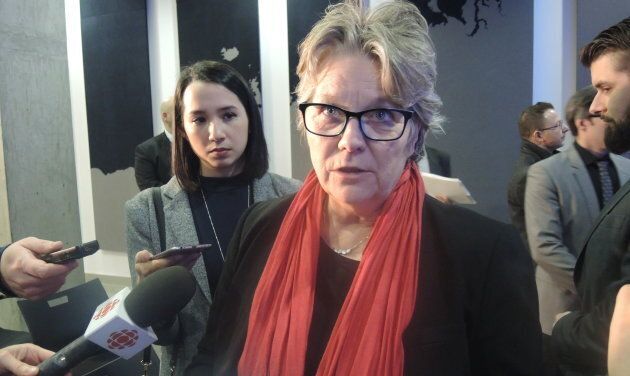 Chantal Rouleau, ministre déléguée aux Transports et ministre responsable de la métropole.