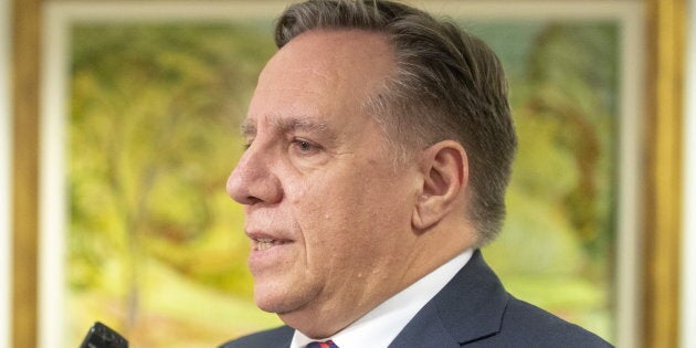 «Ce que j’essaie de faire est de tracer la ligne pour rallier le plus grand nombre de Québécois», se défend le premier ministre François Legault.