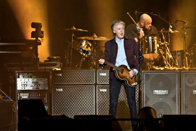 Paul McCartney a commencé la tournée «Freshen up» à Québec, lundi.