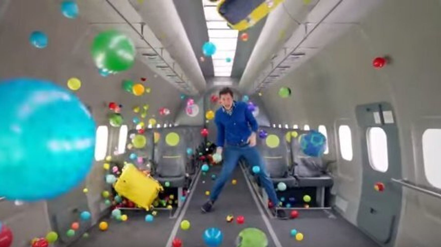 Ok go upside down inside out как снимали