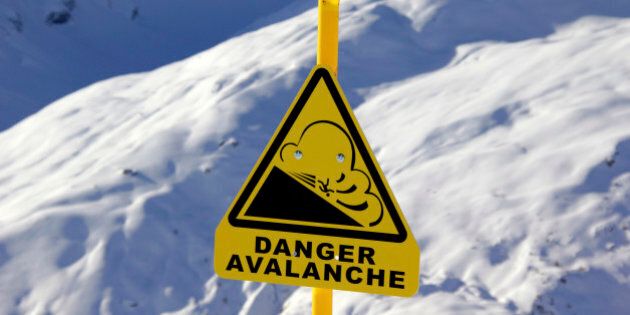Avalanche sign