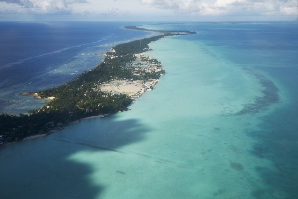 Les îles Kiribati, dans le Pacifique