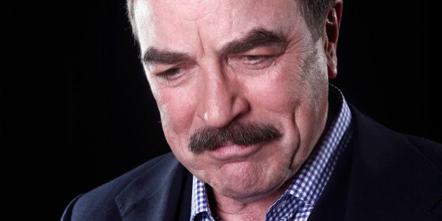 Actor Tom Selleck poses for a portrait Mar. 21, 2012 in New York. (AP Photo/Carlo Allegri)
