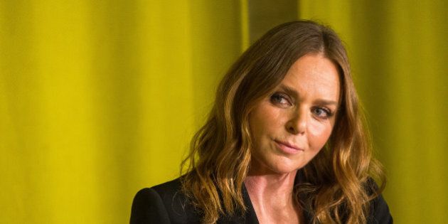 LONDON, ENGLAND - MARCH 25: Stella McCartney attends an interview with Imran Amed of The Business of Fashion on March 25, 2015 in London, England. (Photo by Samir Hussein/WireImage)