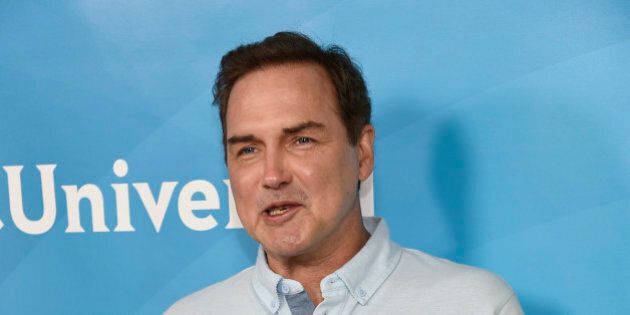 Norm MacDonald arrives at the NBC Universal Summer Press Day at The Langham Huntington Hotel on Thursday, April 2, 2015, in Pasadena, Calif. (Photo by Chris Pizzello/Invision/AP)
