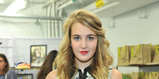 TORONTO, ON - SEPTEMBER 13: Sophie Nelisse attends W Magazine NKPR IT Lounge Studio at TIFF Bell Lightbox on September 13, 2015 in Toronto, Canada. (Photo by Sonia Recchia/WireImage)
