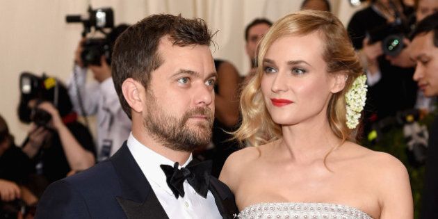 NEW YORK, NY - MAY 04: Joshua Jackson (L) and Diane Kruger attend the 'China: Through The Looking Glass' Costume Institute Benefit Gala at the Metropolitan Museum of Art on May 4, 2015 in New York City. (Photo by Dimitrios Kambouris/Getty Images)