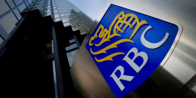 Royal Bank of Canada (RBC) signage is displayed at the Royal Bank Plaza in Toronto, Ontario, Canada, on Thursday, Dec. 18, 2014. Royal Bank of Canada Chief Executive Officer David McKay said U.S. moves to normalize relations with Cuba present an opportunity for the lender to return to the Caribbean nation. Photographer: Kevin Van Paassen/Bloomberg via Getty Images