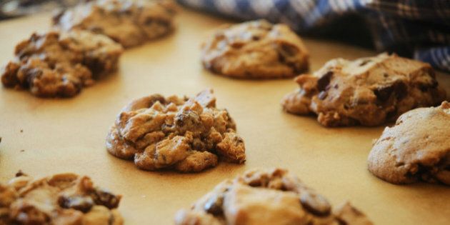 Have one. I prefer hot, fresh cookies so I make a bunch of dough and put it in the refrigerator, then make small batches each night after dinner for a week.