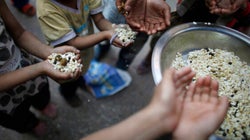 À Katmandou et aux alentours, un million d'enfants ont besoin