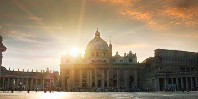 St Peters Square, Vatican, Rome, Italy