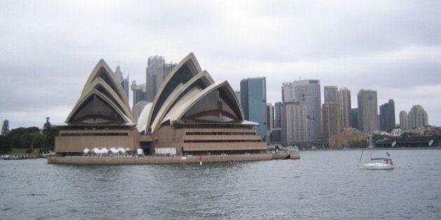 Obligatory shot of Sydney Opera House as seen from the Manly Ferry