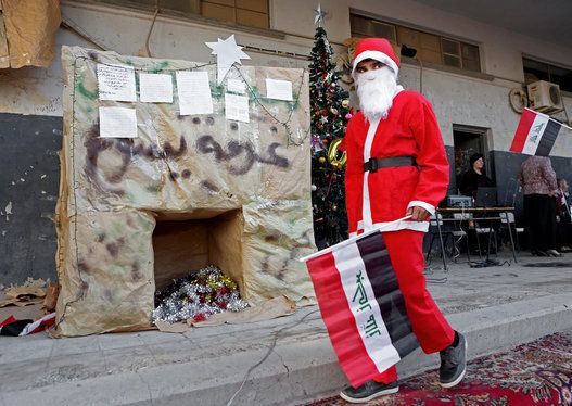 Mideast Iraq Christmas