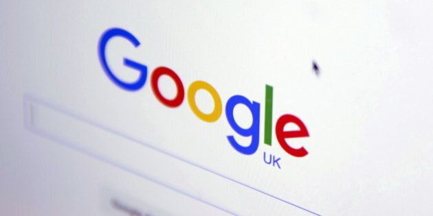 The Google internet homepage is displayed on a product at a store in London, Britain January 23, 2016. Google has agreed to pay 130 million pounds ($185 million) in back taxes to Britain, prompting criticism from opposition lawmakers and campaigners who said the
