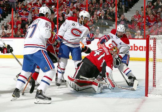 Montreal Canadiens v Ottawa Senators - Game Three