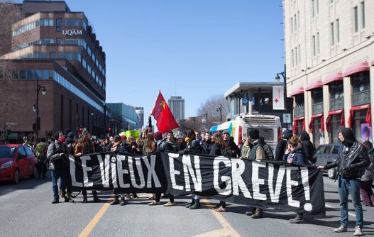 Manifestation étudiante du 28 mars 2015