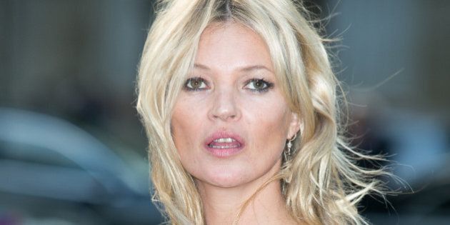PARIS, FRANCE - JULY 04: Supermodel Kate Moss attends the Miu Miu Club launch of the first Miu Miu fragrance and croisiere 2016 collection at Palais d'Iena on July 4, 2015 in Paris, France. (Photo by Marc Piasecki/Getty Images)