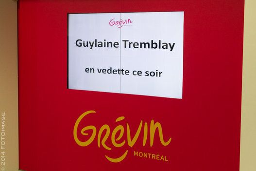 Guylaine Tremblay au Musée Grévin de Montréal