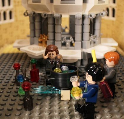Harry Potter : 400 000 pièces de LEGO pour reproduire Poudlard