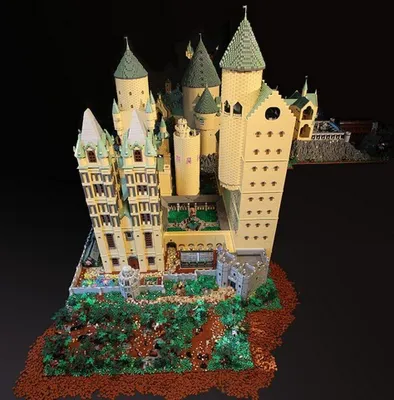 Harry Potter: elle construit le château de Poudlard avec 400 000