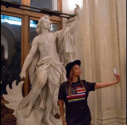 Jay Z et Beyoncé au Louvre