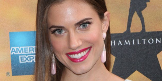 NEW YORK, NY - AUGUST 6: Allison Williams at the gala opening of the new musical 'Hamilton' on Broadway at the Richard Rodgers Theater in New York City on August 6, 2015. Credit: mpi99/MediaPunch/IPX