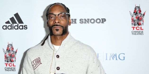 Snoop Dogg arrives at the LA Premiere of