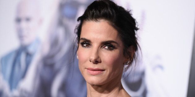 FILE - In this Monday, Oct. 26, 2015 file photo, actress Sandra Bullock arrives at the LA Premiere of