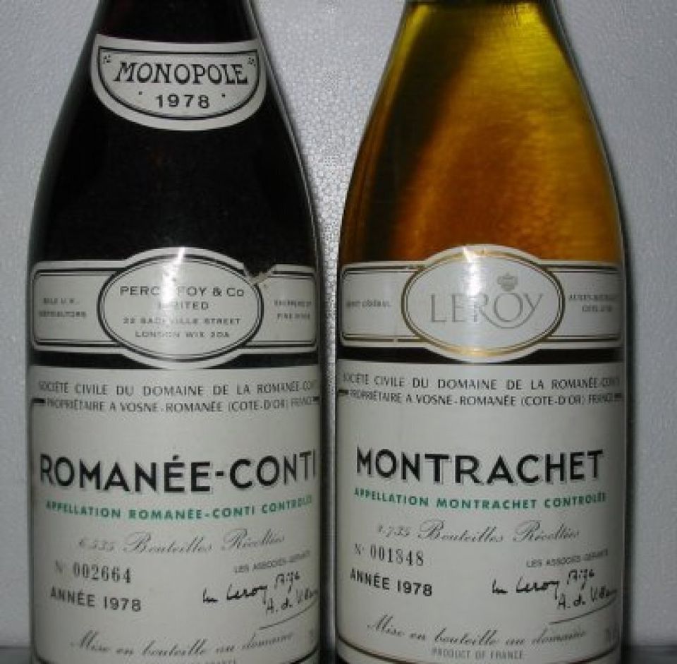 Montrachet 1978, 24 000 $