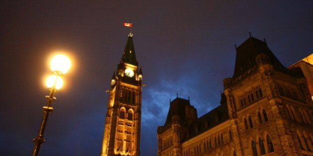 Ottawa Parliament night shot