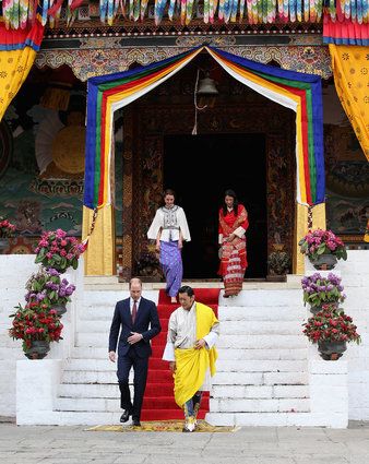 The Duke and Duchess Of Cambridge Visit India and Bhutan - Day 5