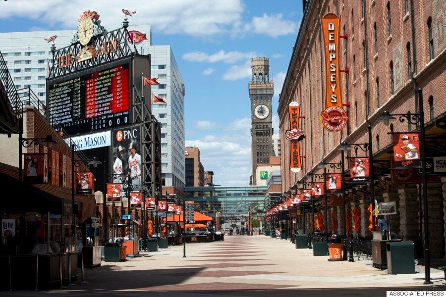 Baltimore : Voici de quoi a l'air un match de baseball professionnel devant zéro spectateur