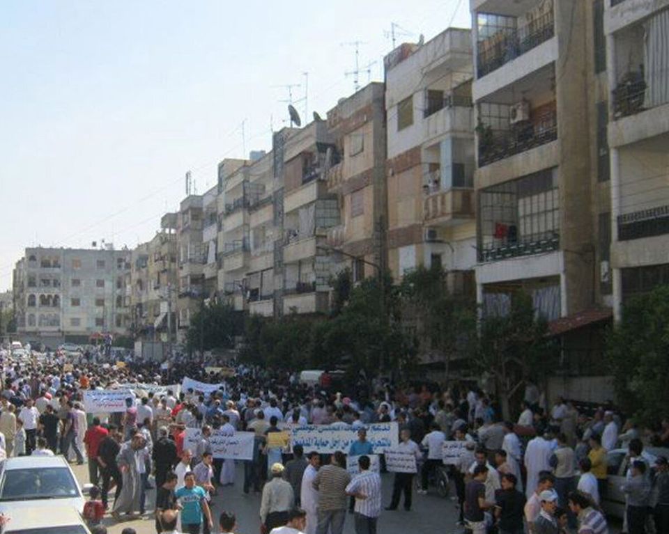 Les rues de Homs - avant
